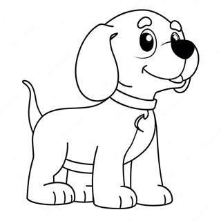 Clifford The Big Red Dog Coloring Page 2601-2191