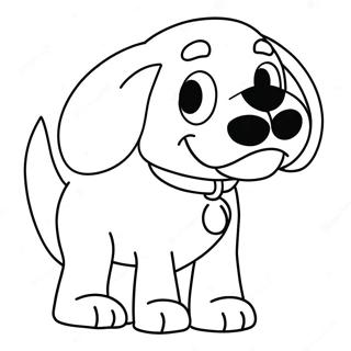 Clifford The Big Red Dog Coloring Page 2601-2192