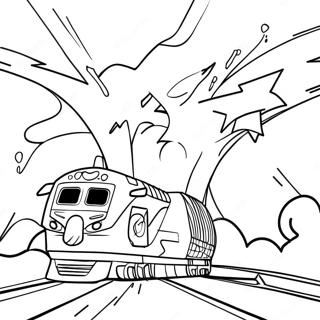 Jackson Storm With Lightning Bolts Coloring Page 26024-21042