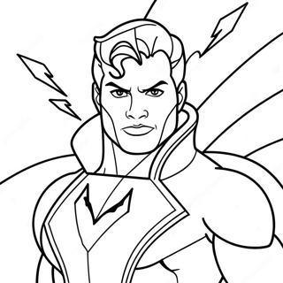 Jackson Storm With Lightning Bolts Coloring Page 26024-21044