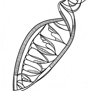 Dna Helix Structure Coloring Page 26043-21055