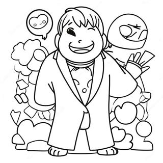 Gacha Club Main Characters Coloring Page 26083-21087