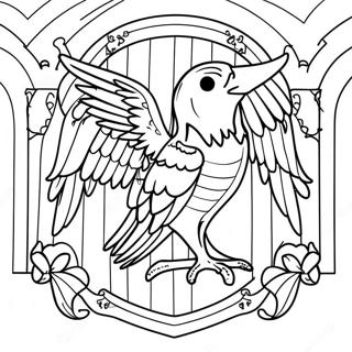 Ravenclaw House Colors Coloring Page 26094-21098