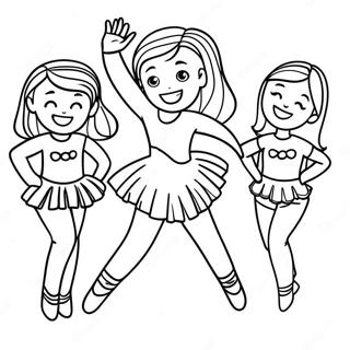 Dance Moms Coloring Pages