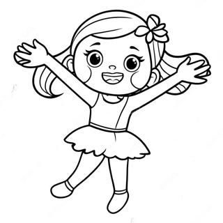 Cheerful Dance Moms Coloring Page 26104-21103