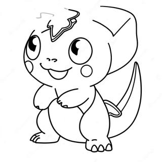 Starter Pokemon Coloring Page 26113-21120