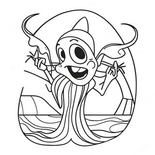 Siren Head Coloring Pages