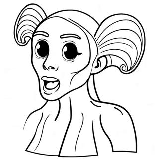 Siren Head Coloring Page 2611-2198