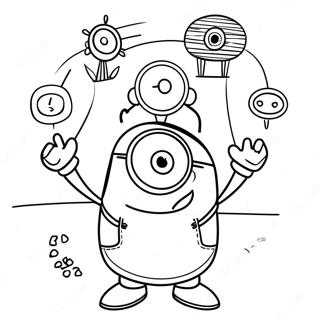 Despicable Me 3 Coloring Pages