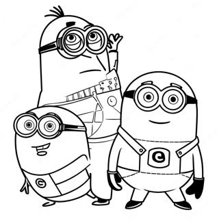 Despicable Me 3 Coloring Page 26133-21127