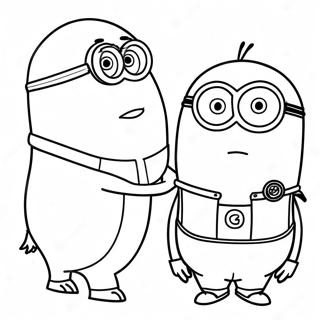 Despicable Me 3 Coloring Page 26133-21128