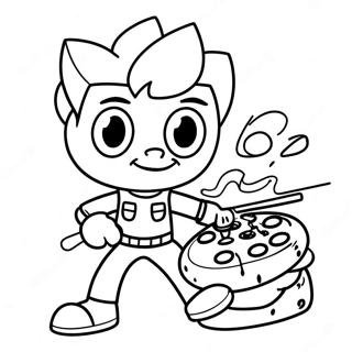 Johnny Test Coloring Page 26163-21138