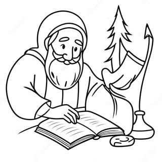 Christmas Bible Story Coloring Page 26183-21154