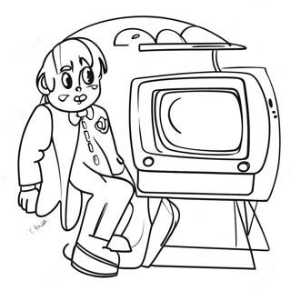 Tv Show Coloring Pages