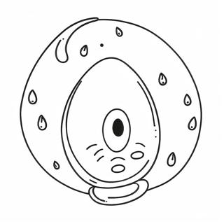 Raindrop Coloring Pages