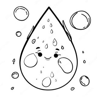 Raindrop Coloring Page 26233-42995