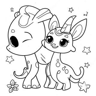 Mila And Morphle Magical Creatures Coloring Page 26244-21206