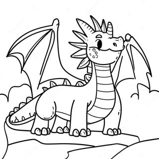 Dragon City Coloring Pages