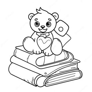 I Love Reading Coloring Page 26273-21223