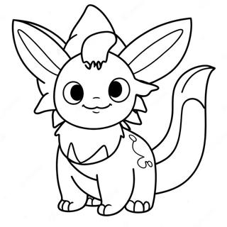 Vaporeon Coloring Pages