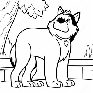 Balto Coloring Page 26313-21259