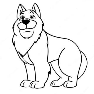 Balto Coloring Page 26313-21260