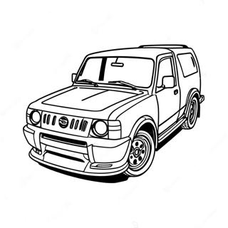 Nissan Coloring Pages