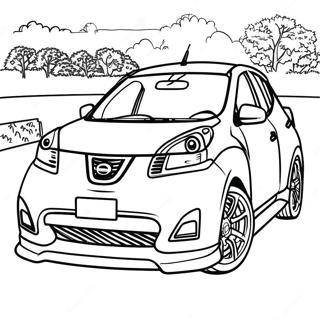 Nissan Coloring Page 26383-21318