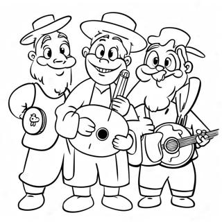 Colorful Canticos Characters Coloring Page 26414-21352