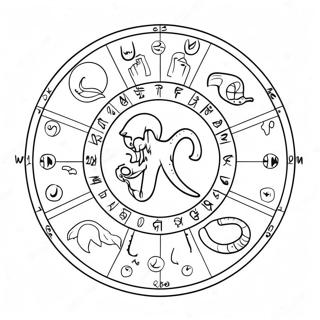 Zodiac Coloring Pages