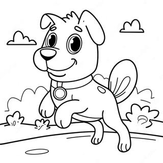 Exciting Go Dog Go Adventure Coloring Page 26424-21348