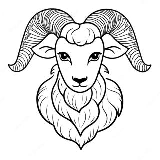 Aries The Ram Coloring Page 2642-2228