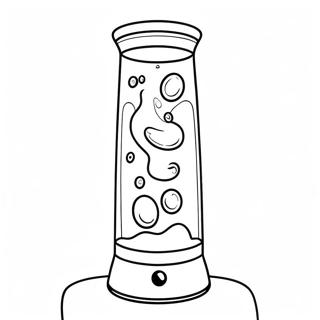 Colorful Lava Lamp Coloring Page 26433-21355