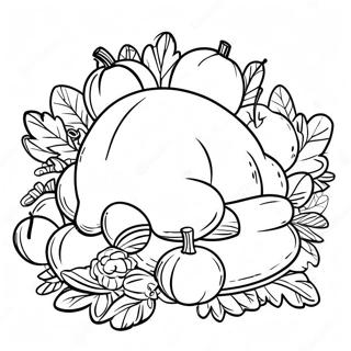 Christian Thanksgiving Coloring Page 26493-21407