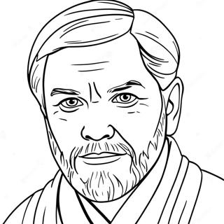 Obi Wan Kenobi Coloring Pages