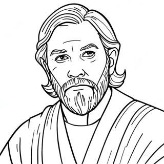 Obi Wan Kenobi Coloring Page 26503-21411