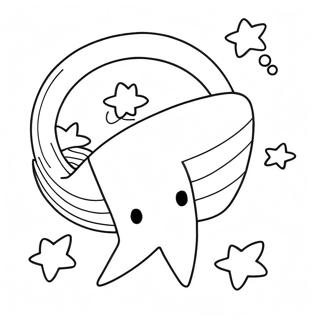 Shooting Star Coloring Page 26513-21418