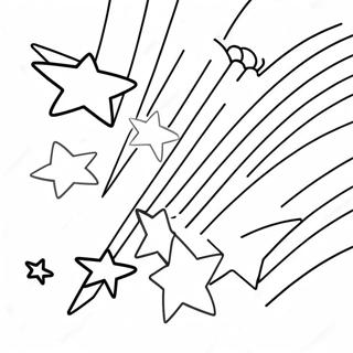 Shooting Star Coloring Page 26513-21419