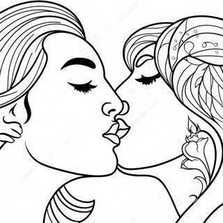 Kiss Coloring Page 26523-21426