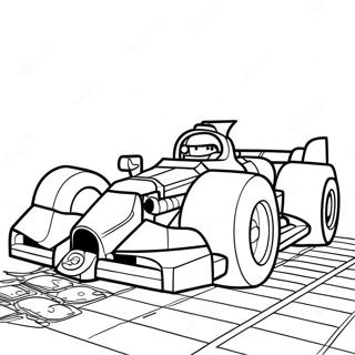 Fast Lego Race Car Coloring Page 26534-21437