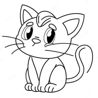 Pokemon Meowth Coloring Pages