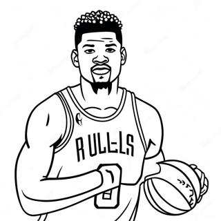 Jimmy Butler Coloring Page 26623-21508