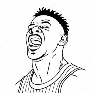 Jimmy Butler Dunking Coloring Page 26624-21512