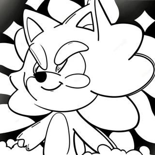 Cream Sonic Coloring Page 26633-21514