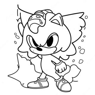 Cream Sonic Coloring Page 26633-21515