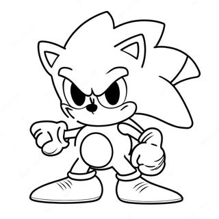 Adventurous Cream Sonic Coloring Page 26634-21520