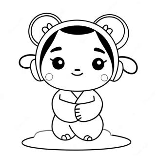 Pucca Coloring Pages