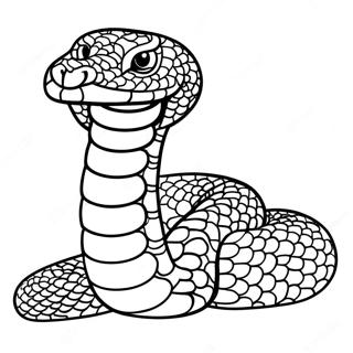 Rattlesnake Coloring Pages