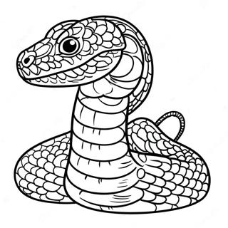 Rattlesnake Coloring Page 26663-21539