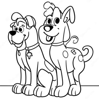 Scooby Doo Christmas Coloring Page 26683-21551